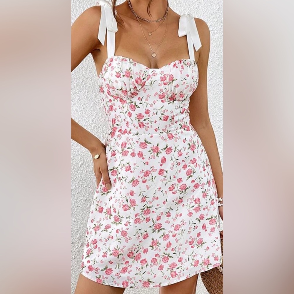 Floral Pink Dress